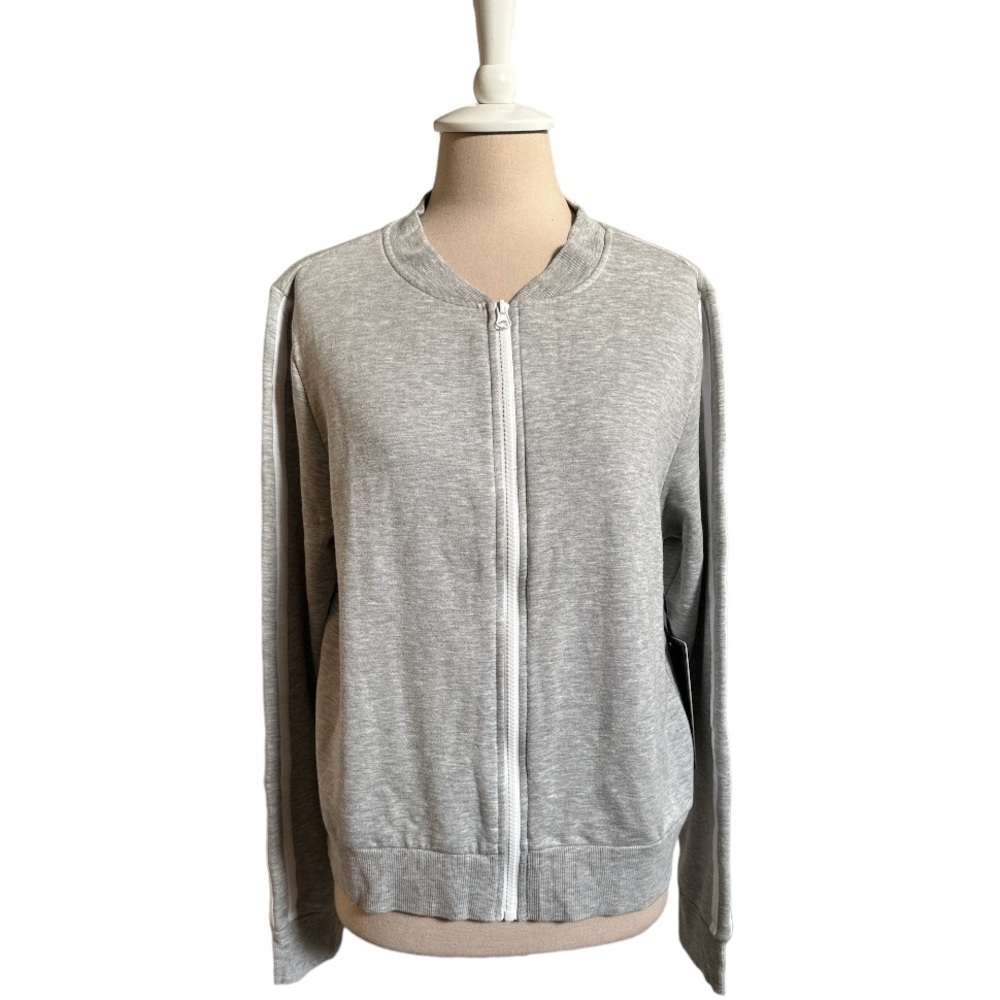 NWT 90 Degrees By Reflex Prove Them Wrong Zip Up Fleece Jacket